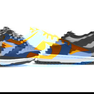 Authentic Nike Dunk Low UCLA Sneakers Size 8 M 9.5 W: Authentic Nike Dunk Low UCLA Sneakers Size 8 M 9.5 W Step onto the court or the streets with the authentic Nike Dunk Low UCLA. This stylish sneaker is a must-have for any sneaker enthusiast. It featur