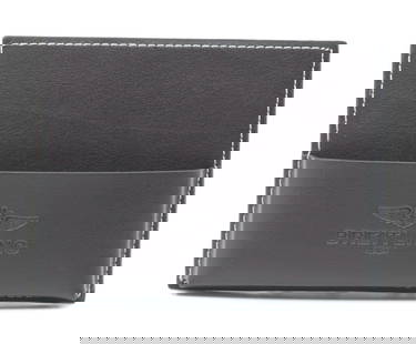 Breitling Brown Leather Card Holder Luxury Wallet: Breitling Brown Leather Card Holder Luxury Wallet This pre-owned Breitling brown leather card holder combines functionality with luxury. Crafted from high-quality leather, it provides a stylish way to