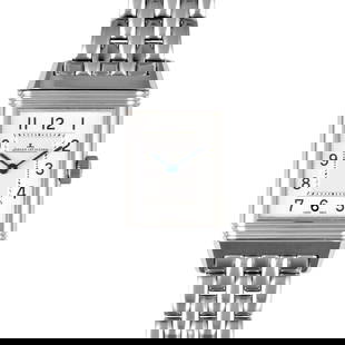 Jaeger-LeCoultre Q2618140 Reverso Classic Women's Watch Quartz Silver Dial: Jaeger-LeCoultre Q2618140 Reverso Classic Women's Watch Quartz Silver Dial Experience elegance and precision with the Jaeger-LeCoultre Reverso Classic Watch. This exquisite women's wristwatch features