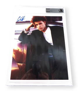 Corey Haim Signed 8x10 Photo The Lost Boys JSA Authenticated: Corey Haim Signed 8x10 Photo The Lost Boys JSA Authenticated This is an original autographed 8x10 photograph of Corey Haim from the iconic film 'The Lost Boys'. The photo is authenticated by James Spe