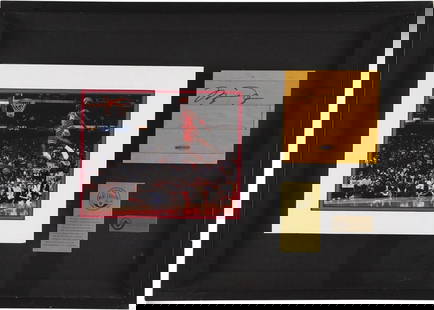 Michael Jordan Signed Limited Edition Chicago Bulls Game Used Floor Piece 6x6 in UDA Authenticated: Michael Jordan Signed Limited Edition Chicago Bulls Game Used Floor Piece 6x6 in UDA Authenticated Celebrate basketball history with this remarkable Michael Jordan signed Chicago Bulls game-used floor