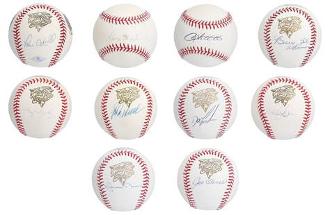 2000 New York Yankees Signed Baseball Collection 60 Balls JSA COA Derek Jeter Mariano Rivera: 2000 New York Yankees Signed Baseball Collection 60 Balls JSA COA Derek Jeter Mariano Rivera This remarkable collection features 60 baseballs signed by the legendary players of the 2000 New York Yanke