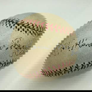 Honus Wagner Signed Baseball JSA COA Pittsburgh Pirates Collectible: Honus Wagner Signed Baseball JSA COA Pittsburgh Pirates Collectible This remarkable baseball features the signature of Hall of Fame shortstop Honus Wagner, known as the legendary "Flying Dutchman." Th