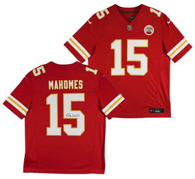 Patrick Mahomes Signed Red Nike Limited Jersey JSA Authenticated