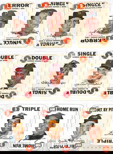 1968 Topps Game Baseball Complete Set of 33 Cards MLB: 1968 Topps Game Baseball Complete Set of 33 Cards MLB This is a complete set of 1968 Topps Game Baseball trading cards, featuring all 33 cards from the series. Each card showcases iconic players from