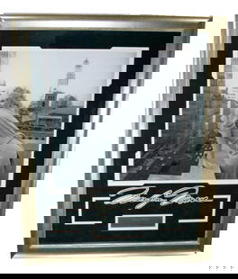 Marilyn Monroe 23 x 30 Framed Photo Ambassador Hotel March 1955: Marilyn Monroe 23 x 30 Framed Photo Ambassador Hotel March 1955 This stunning framed photograph captures the iconic Marilyn Monroe, taken at the Ambassador Hotel in March 1955. Measuring 23" x 30", th
