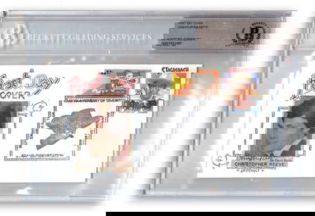 Christopher Reeve Signed First Day Cover Superman 6x9 Beckett Authenticated: Christopher Reeve Signed First Day Cover Superman 6x9 Beckett Authenticated This is an authentic First Day Cover featuring the late actor Christopher Reeve, best known for his iconic role as Superman.
