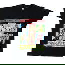 Vintage 1991 WWF Superstars Shirt Black XL 90s Authentic