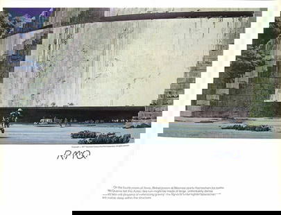 Ralph McQuarrie Signed 11x14 Star Wars Concept Art Massasi Base Beckett Authenticated: Ralph McQuarrie Signed 11x14 Star Wars Concept Art Massasi Base Beckett Authenticated This is an original 11x14 art print featuring concept artwork of the Massasi Base from the iconic 1977 Star Wars f