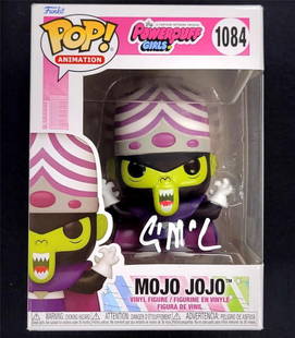 Craig McCracken Signed Mojo Jojo Funko Pop Powerpuff Girls Beckett Authenticated: Craig McCracken Signed Mojo Jojo Funko Pop Powerpuff Girls Beckett Authenticated This Funko Pop collectible features Mojo Jojo from the beloved animated series The Powerpuff Girls, signed by the show'