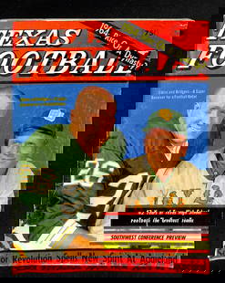 1964 Dave Campbell's Texas Football Magazine Lawrence Elkins Original: 1964 Dave Campbell's Texas Football Magazine Lawrence Elkins Original This is an original 1964 copy of Dave Campbell's Texas Football Magazine featuring player Lawrence Elkins. An essential collectibl