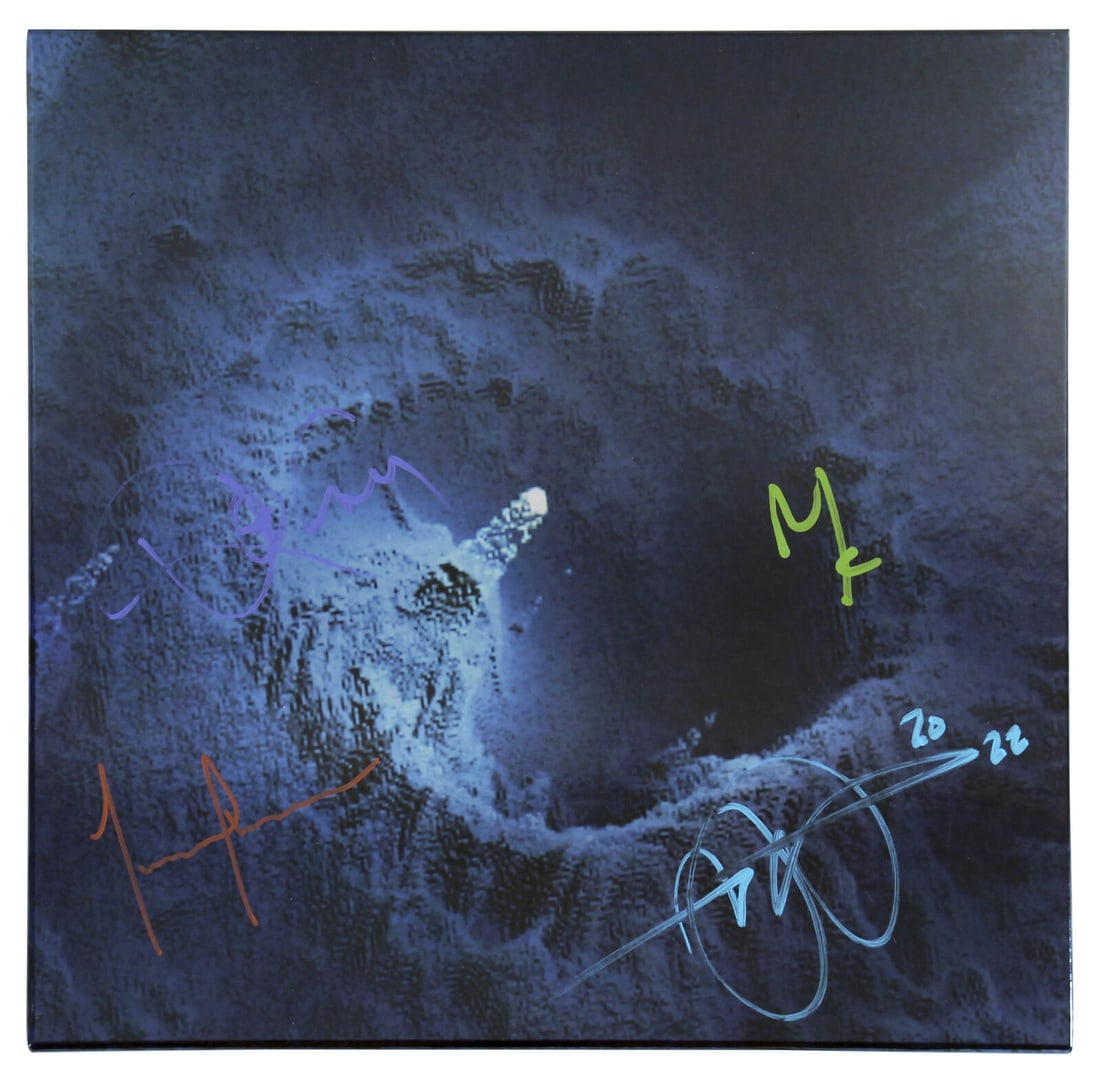 Tool Fear Inoculum Signed Box Set with COA by Keenan Jones Carey Chancellor: Tool Fear Inoculum Signed Box Set with COA by Keenan Jones Carey Chancellor This autographed Fear Inoculum box set album cover with vinyl is a must-have for any Tool fan. Personally signed by all four