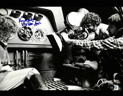 Kim Marks Signed 11x14 Star Wars Photo Beckett Authenticated: Kim Marks Signed 11x14 Star Wars Photo Beckett Authenticated This is an autographed 11x14 black and white photograph signed by Kim Marks, a former assistant cameraman at ILM, known for his work on Sta