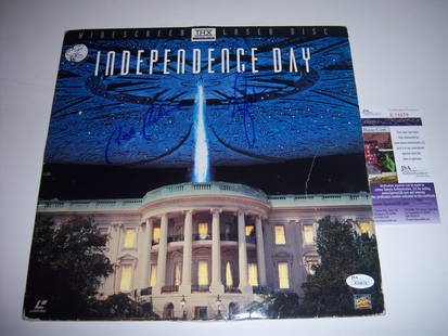 Will Smith Bill Pullman Signed Independence Day LP Laserdisc JSA COA: Will Smith Bill Pullman Signed Independence Day LP Laserdisc JSA COA This original signed LP laserdisc album features the iconic performances of Will Smith and Bill Pullman from the classic film Indep