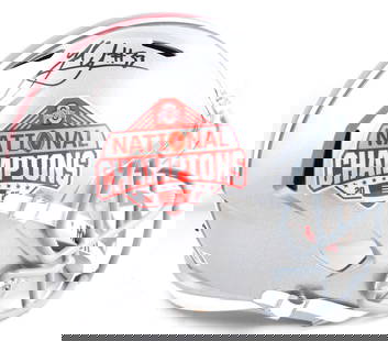 Jack Sawyer Signed Ohio State National Champs Helmet Beckett Holo: Jack Sawyer Signed Ohio State National Champs Helmet Beckett Holo This authentic Ohio State football helmet is a remarkable collectible, featuring the signature of Jack Sawyer. The design showcases th
