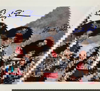 Chevy Chase Signed 8x10 The Three Amigos Photo Beckett COA: Chevy Chase Signed 8x10 The Three Amigos Photo Beckett COA This is an original 8x10 photograph signed by Chevy Chase, featuring the iconic movie 'The Three Amigos.' The autograph has been authenticate