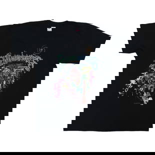 Vintage 1994 Butthole Surfers Independent Worm Saloon Shirt Black Cotton: Vintage 1994 Butthole Surfers Independent Worm Saloon Shirt Black Cotton Step back into the 1990s with this original vintage 1994 Butthole Surfers Independent Worm Saloon Shirt. This authentic piece