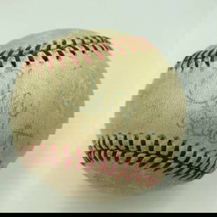 Extremely Rare 1950s Signed Baseball Cary Grant Sandy Koufax PSA DNA COA: Extremely Rare 1950s Signed Baseball Cary Grant Sandy Koufax PSA DNA COA This is an extremely rare signed baseball featuring the autographs of Hollywood legend Cary Grant and baseball icon Sandy Koufa