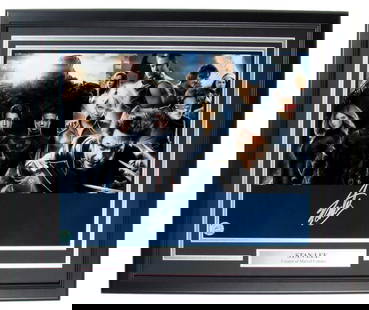 Stan Lee Signed Marvel 16x20 Photo Framed Authentic 22x24: Stan Lee Signed Marvel 16x20 Photo Framed Authentic 22x24 This remarkable piece features a signed 16x20 photo of Stan Lee from Marvel Comics, beautifully framed to enhance its presentation. The outer