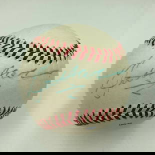 Gene Hackman Autographed Official League Baseball JSA COA RARE: Gene Hackman Autographed Official League Baseball JSA COA RARE This is a rare, officially licensed baseball signed by the legendary actor Gene Hackman. The autograph is authenticated by James Spence A