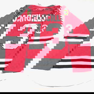 Daniel Carcillo Autographed Jersey PSA/DNA Chicago Blackhawks: Daniel Carcillo Autographed Jersey PSA/DNA Chicago Blackhawks This original Chicago Blackhawks jersey is signed by Daniel Carcillo, a prominent player in the NHL. The jersey features stitched detailin