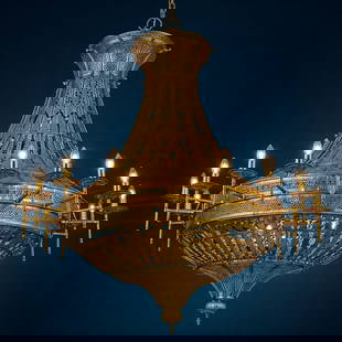 Artisan Handmade Copper Chandelier 59in x 35in Customizable Lighting: Artisan Handmade Copper Chandelier 59in x 35in Customizable Lighting This stunning handmade chandelier is crafted from copper, showcasing a perfect blend of rustic charm and timeless elegance. The ric