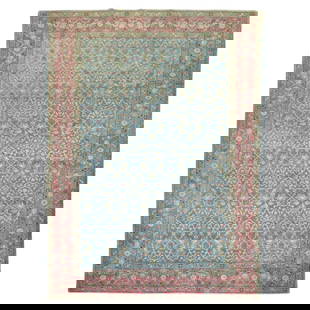 Zabihi Antique Persian Tabriz Carpet Wool Hand-Woven 8'2'' x 11'8'' Bauhaus Style: Zabihi Antique Persian Tabriz Carpet Wool Hand-Woven 8'2'' x 11'8'' Bauhaus Style Explore the exquisite craftsmanship of the Zabihi Collection Antique Persian Tabriz Carpet, a stunning example of earl