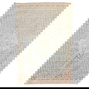Zabihi Antique Persian Senneh Hand-Woven Rug 39 x 55 in: Zabihi Antique Persian Senneh Hand-Woven Rug 39 x 55 in This exquisite Zabihi Collection Antique Persian Senneh Scatter Size Rug is a stunning accent piece for any space. Measuring 39 in (99.06 cm) in