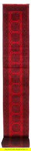 Handmade Bokhara Wool Runner 2.7 x 31.1 Feet Afghan Rug: Handmade Bokhara Wool Runner 2.7 x 31.1 Feet Afghan Rug Enhance your hallway or corridor with this stunning 31-foot long Handmade Afghanistan Bokhara Wool Runner. This exceptional piece features the c