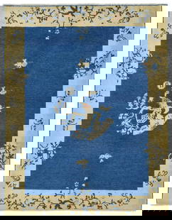 Handmade Kazak Area Rug 5'2 x 6'5 Modern Bordered Design Wool Vintage: Handmade Kazak Area Rug 5'2 x 6'5 Modern Bordered Design Wool Vintage Discover the elegance of this handmade Kazak carpet, featuring a modern bordered design in a stunning color palette of navy blue,