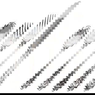 King Edward Flatware Set of 60: King Edward Flatware Set of 60 Discover the timeless elegance of the King Edward flatware set, a stunning collection that embodies old-world charm. This service for 12 includes a total of 60 pieces cr