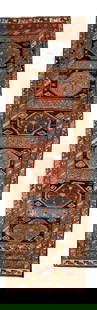 Antique Persian Kurd Wool Runner with Geometric Medallion 3'2 x 10'5: Antique Persian Kurd Wool Runner with Geometric Medallion 3'2 x 10'5 Enhance your space with this stunning antique Persian Kurd rug, featuring an intricate geometric medallion motif. Crafted from high