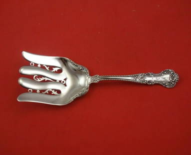 Gorham Cambridge Sterling Silver Asparagus Fork Lacey 8 7/8 Inch: Gorham Cambridge Sterling Silver Asparagus Fork Lacey 8 7/8 Inch This exquisite asparagus fork from the Cambridge pattern by Gorham is crafted from high-quality sterling silver, making it a beautiful