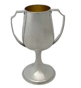 Mid 20th Century The Kalo Shop 925 Sterling Silver Trophy Cup 9.25 Inches: Mid 20th Century The Kalo Shop 925 Sterling Silver Trophy Cup 9.25 Inches This exquisite antique trophy cup from The Kalo Shop showcases the finest craftsmanship in 925 sterling silver. Handmade with