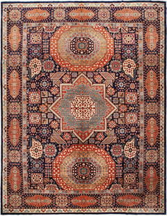 9.10 x 12.10 Handmade Super Kazak Wool Area Rug: 9.10 x 12.10 Handmade Super Kazak Wool Area Rug Introducing the exquisite 9.10 x 12.10 Super Kazak Area Rug, a stunning example of traditional craftsmanship and elegance. Handwoven by skilled artisans