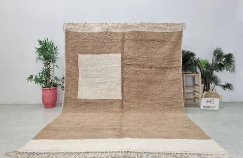 Authentic Handmade Moroccan Wool Rug 9.84 x 6.56ft: Authentic Handmade Moroccan Wool Rug 9.84 x 6.56ft Experience the beauty and craftsmanship of these fabulous authentic handmade wool rugs, intricately handwoven in the Atlas Mountains by skilled local