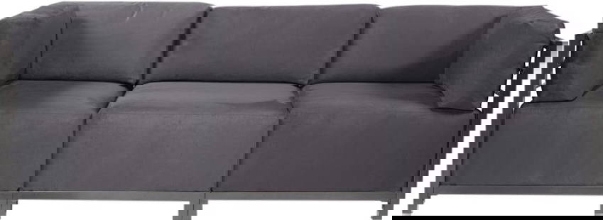 Howard Elliott Regency Axis 3pc Sectional Sofa Gray 30H 95.5W 32.5D: Howard Elliott Regency Axis 3pc Sectional Sofa Gray 30H 95.5W 32.5D Introducing the Regency Axis 3pc Sectional Sofa in a sophisticated gray hue, designed to enhance any living space with its elegant s