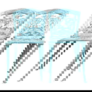 Set of 4 Vintage Regency Aluminum Outdoor Dining Chairs Verdigris Finish: Set of 4 Vintage Regency Aluminum Outdoor Dining Chairs Verdigris Finish Elevate your outdoor dining ambiance with this set of four Vintage Regency Patinated Cast Aluminum Chairs. These chairs blend e