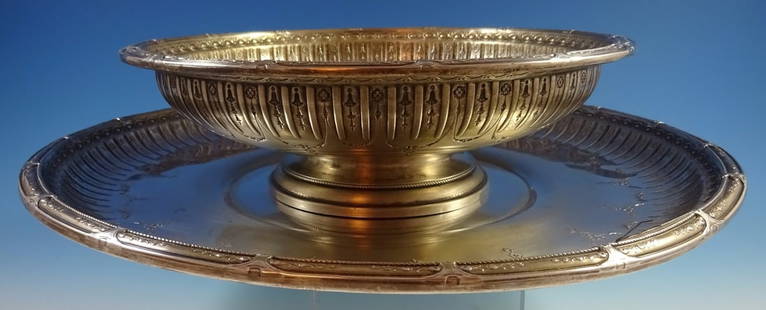Gorham Marie Antoinette Sterling Silver Ice Bowl Set 1850-1899: Gorham Marie Antoinette Sterling Silver Ice Bowl Set 1850-1899 This exquisite Marie Antoinette ice bowl set by Gorham showcases the elegance and craftsmanship of the 19th century. Crafted from sterlin