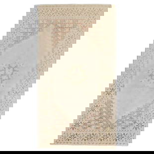 Zabihi Collection Mid-Century Modern Hand-Woven Moroccan Rug 33 x 60: Zabihi Collection Mid-Century Modern Hand-Woven Moroccan Rug 33 x 60 Discover the exquisite charm of the Zabihi Collection Vintage Neutral Moroccan Rug, a stunning piece that brings warmth and style t