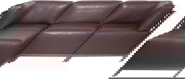 Howard Elliott Avanti Axis Sectional Sofa 30H x 95.5W x 63D Brown: Howard Elliott Avanti Axis Sectional Sofa 30H x 95.5W x 63D Brown Introducing the Elegant Expandable Avanti Axis Sectional Sofa, a stylish addition to your home. Crafted with a durable 100% polyuretha