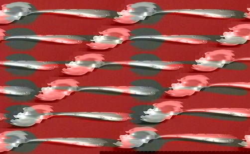 Towle Madeira Sterling Silver Dessert Forks Set 12 pcs 5 7/8 inches: Towle Madeira Sterling Silver Dessert Forks Set 12 pcs 5 7/8 inches Elevate your dessert experience with this exquisite 12-piece custom set of Madeira ice cream dessert forks by Towle. Crafted from hi