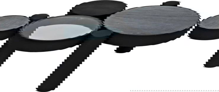 Matte Black Trypo Coffee Table: Style & Function: Matte Black Trypo Coffee Table: Style & Function The Matte Black Trypo Table seamlessly combines style and functionality, making it a stunning addition to any living space. This industrial-style coffe