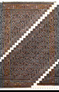 Vibrant 6.6 x 10.1 Persian Ardebil Rug Multi Color Design: Vibrant 6.6 x 10.1 Persian Ardebil Rug Multi Color Design Discover the elegance of this 6.6 x 10.1 Multi Color Persian Ardebil Rug, perfect for adding a vibrant touch to any room. The intricate patter