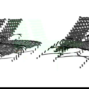 Vintage Regency Brown Jordan Florentine Chaise Lounge Pair Dark Green: Vintage Regency Brown Jordan Florentine Chaise Lounge Pair Dark Green Enhance your outdoor oasis with this luxurious pair of vintage Regency Brown Jordan 'Florentine' chaise lounges. Designed with dur