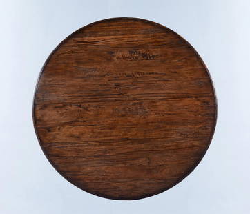 Rustic Solid Wood Dining Table 30H x 60W x 60D Antique White Finish: Rustic Solid Wood Dining Table 30H x 60W x 60D Antique White Finish This stunning dining table features a distressed antique white finish complemented by a rustic pecan top, enhancing its vintage char