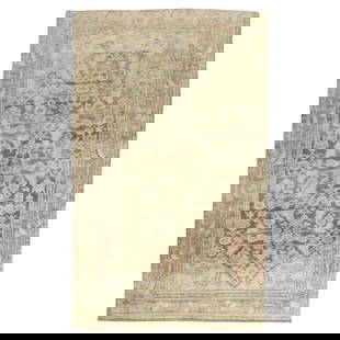 Zabihi Antique Persian Bidjar Rug 49 x 77 Hand-Knotted Wool Malayer Style: Zabihi Antique Persian Bidjar Rug 49 x 77 Hand-Knotted Wool Malayer Style Introducing the Zabihi Collection Antique Persian Bidjar Rug, a stunning hand-knotted piece that embodies the rich heritage