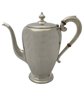 Antique Preisner 925 Sterling Silver Handmade Teapot 7.75": Antique Preisner 925 Sterling Silver Handmade Teapot 7.75" This exquisite antique teapot pitcher by Preisner is crafted from 925 sterling silver, showcasing a stunning handmade shiny sleek finish. Ide