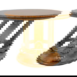 Theodore Alexander Biedermeier Round Walnut High Top Table 48x48x35.5: Theodore Alexander Biedermeier Round Walnut High Top Table 48x48x35.5 This exquisite Theodore Alexander Round High Top Center Table showcases a stunning Biedermeier design with a gorgeous matched grai