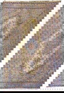 Majestic 10.10 x 18.6 Antique Persian Kerman Rug Handmade Wool: Majestic 10.10 x 18.6 Antique Persian Kerman Rug Handmade Wool Step into regal splendor with this Antique Large Persian Kerman Rug, a stunning testament to centuries of Persian craftsmanship. Measurin